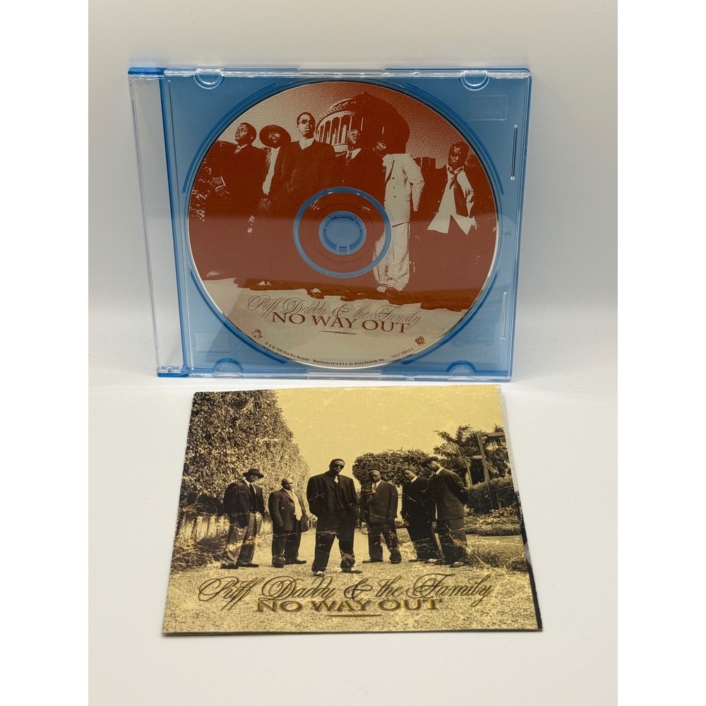 Puff Daddy & the Family No Way Out CD 1997 Bad Boy Records 78612-73012-2 Hip Hop